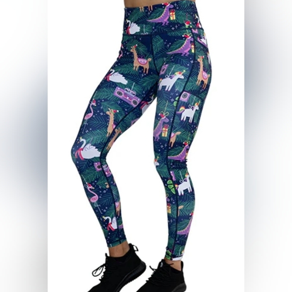 CVG Holiday Magic Full Length Leggings XS - Picture 1 of 3
